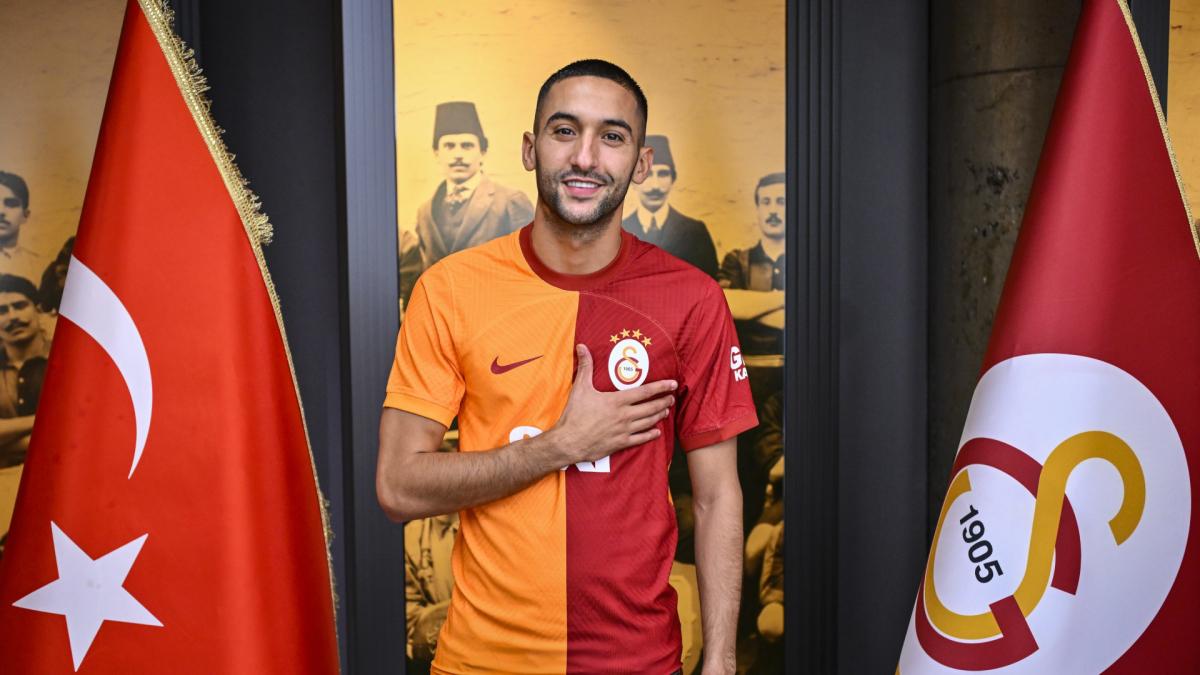 Vidéo Lannonce Incroyable De Galatasaray Pour Hakim Ziyech