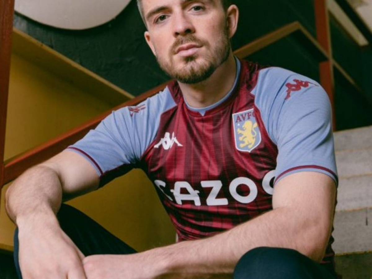 Maillot KAPPA Aston Villa Domicile 2021/2022 - Taille Garçon