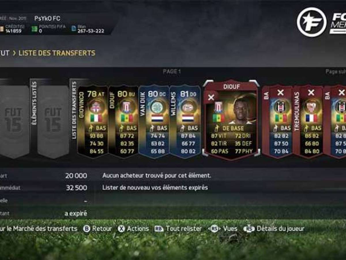 Comment Vendre Des Joueurs Sur Fifa 21 FIFA 15 : deux astuces pour mieux vendre ses joueurs sur FUT !