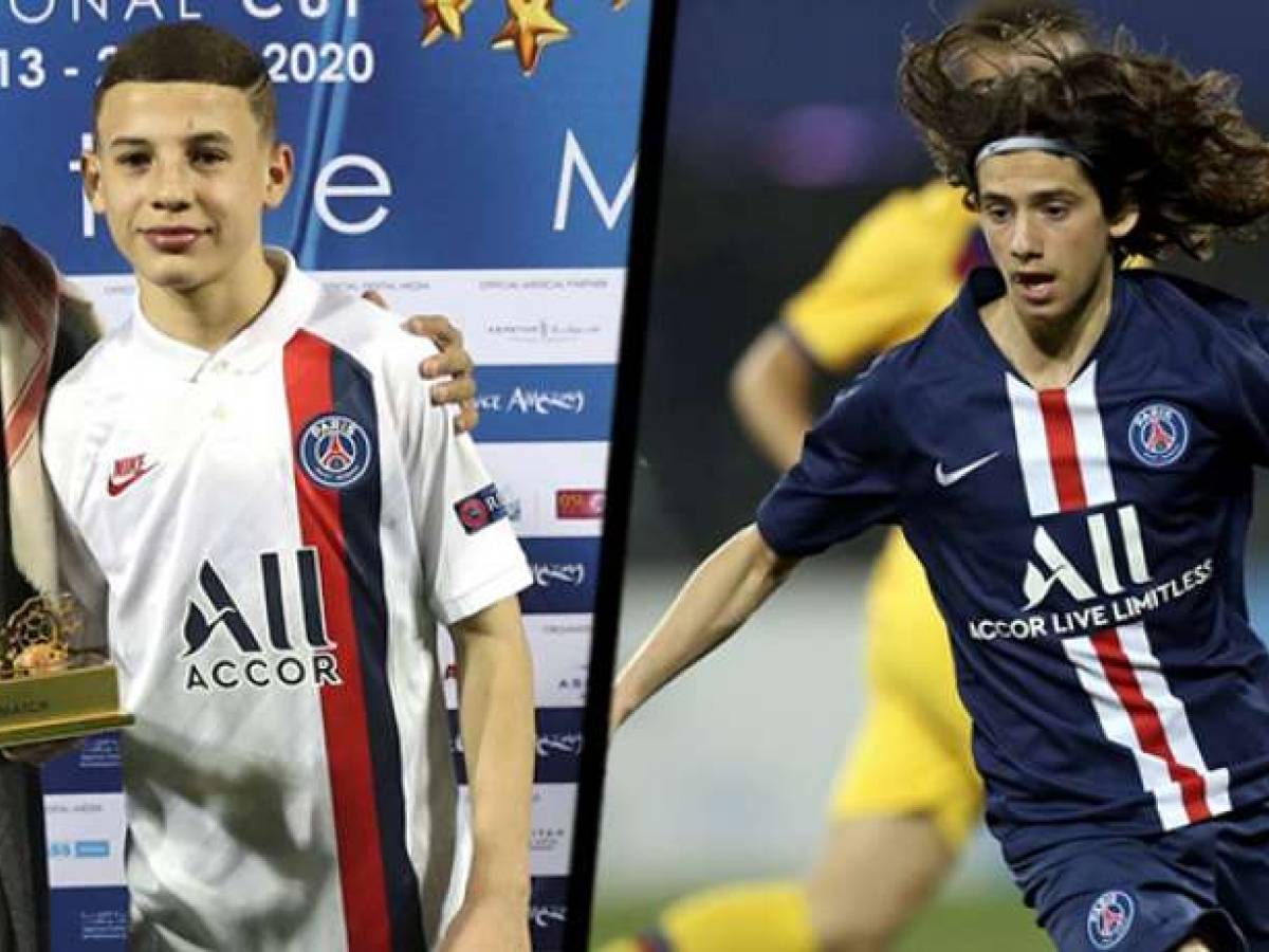 Le Psg Decouvre Avec Bonheur Les Jeunes Attaquants Ismael Gharbi Et Ilyes Housni