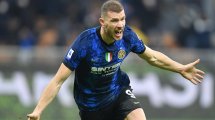 Serie A : Edin Džeko porte l'Inter Milan face à Sassuolo 