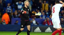 Pour Kasper Schmeichel, Esteban Cambiasso était déjà entraîneur sur le terrain