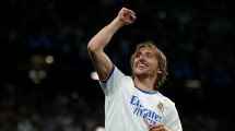Luka Modric heureux au Real Madrid 