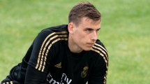 Real Madrid : Andriy Lunin envoie un message à Zinedine Zidane