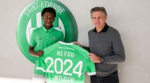 ASSE : Yvan Neyou ravi de rester dans le Forez