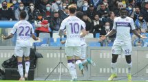Serie A : Jonathan Ikoné et la Fiorentina font chuter Naples, l'Atalanta piégée par Sassuolo 