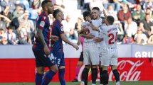Liga : tombeur de Levante, le Séville FC reprend provisoirement la deuxième place, le Rayo s'en sort 