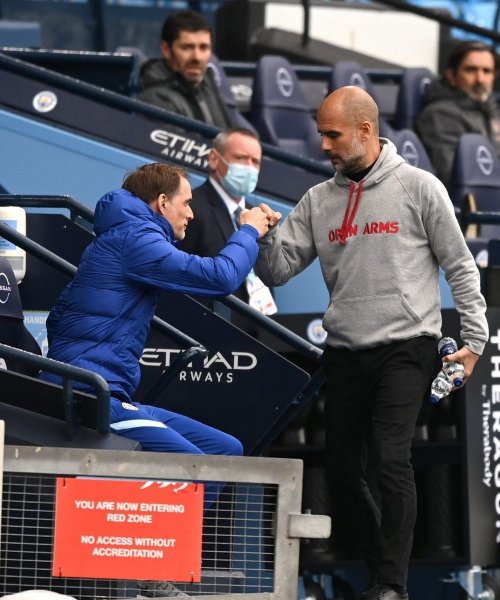 Pep Guardiola et Thomas Tuchel, deux entraîneurs adeptes du Jeu de position
