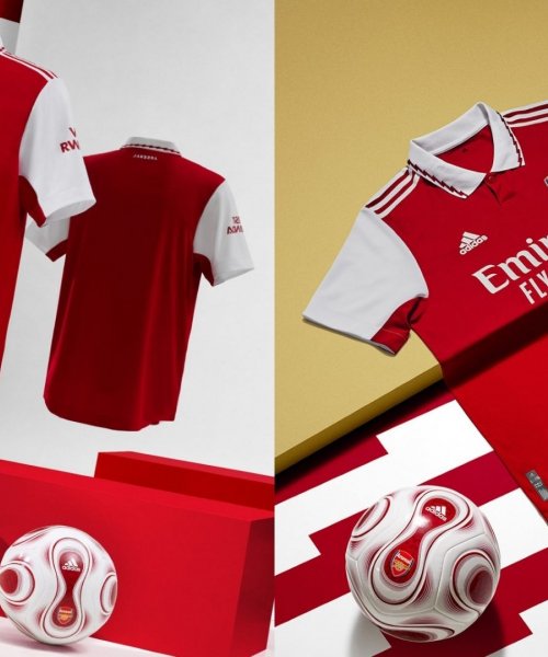 Le nouveau maillot domicile 2022-2023 d'Arsenal 