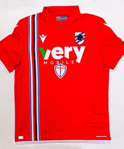 Le troisième maillot de la Sampdoria pour la saison prochaine !