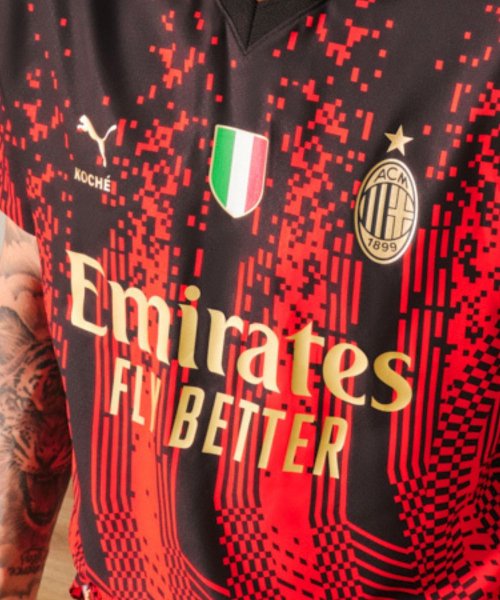 Une collaboration Puma-Koché pour le maillot fourth de l’AC Milan