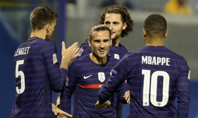 La joie d'Antoine Griezmann et de ses coéquipiers