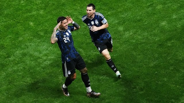 Enzo Fernandez, buteur contre l'Angleterre