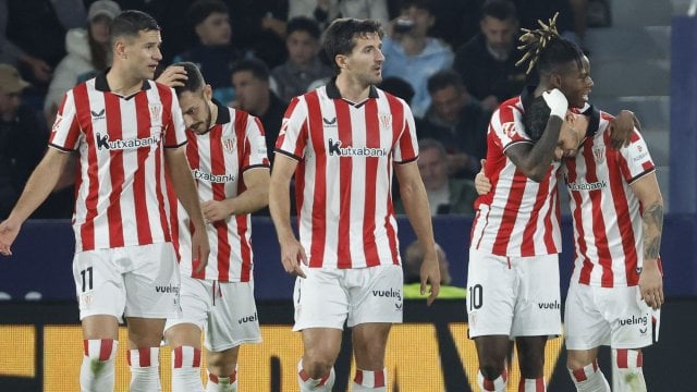 Les joueurs de l'Athletic