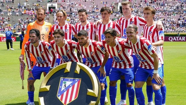 L'Atlético de Madrid lors du Mondial des Clubs