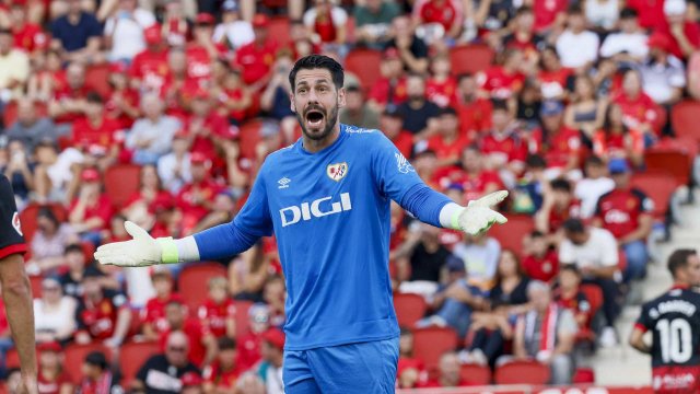 Augusto Batalla con el Rayo Vallecano