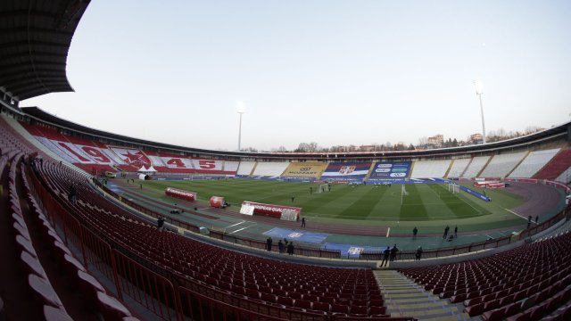 Le Stadion Rajko Mitić de Belgrade