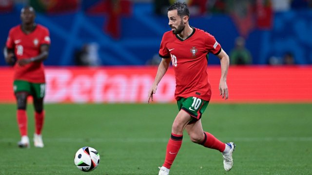 Bernardo Silva avec le Portugal