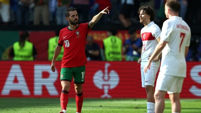 Bernardo Silva, buteur face à la Turquie