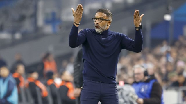 Habib Beye au Vélodrome lors de OM-Toulouse