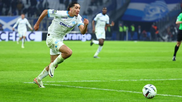 Bilal Nadir en action avec l'OM