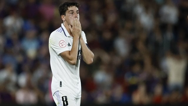 Carlos Dotor con el Castilla