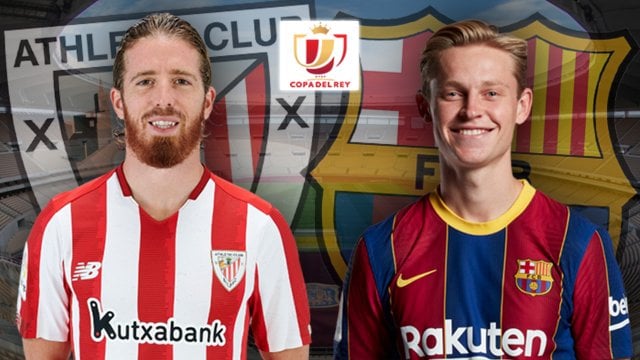 Iker Muniain (Bilbao) et Frenkie De Jong (FC Barcelone)