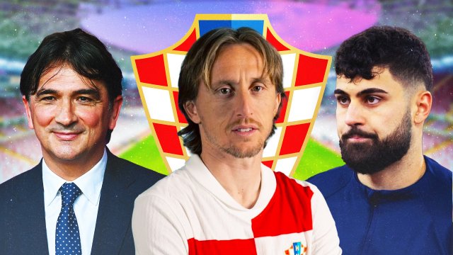 Dalic, Modric et Gvardiol avec la Croatie