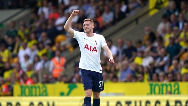 Dejan Kulusevski sous les couleurs de Tottenham