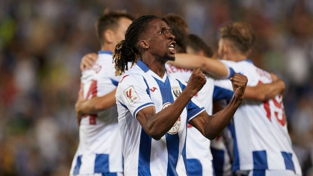 Yvan Neyou sous les couleurs de Leganes 