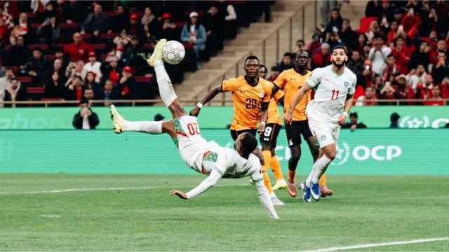 El Kaabi avec le Maroc