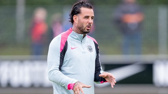 Aron Dönnum à l'entraînement avec Toulouse