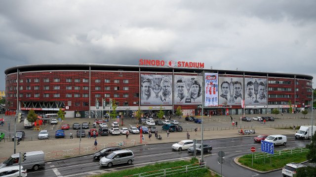 La Sinobo Stadium ou Fortuna Arena ou Eden Aréna de Prague