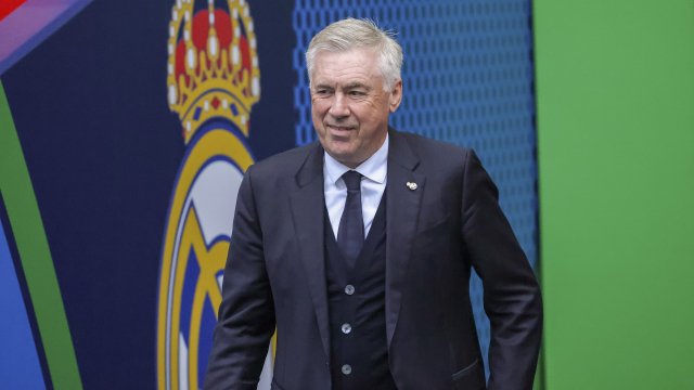 Carlo Ancelotti, entraîneur du Real Madrid