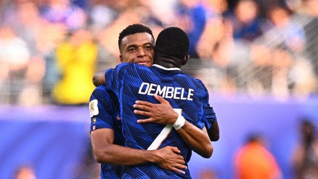 Kylian Mbappé et Ousmane Dembélé