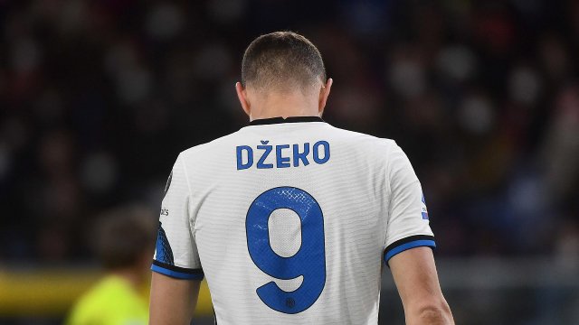 Dzeko avec l'Inter Milan