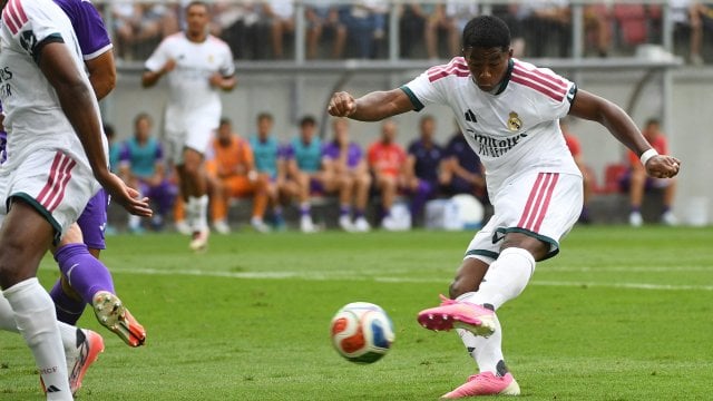 Endrick avec le Real Madrid