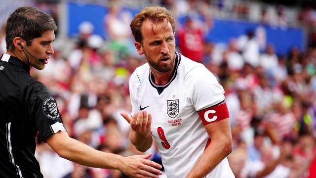 Harry Kane avec le maillot de l'Angleterre