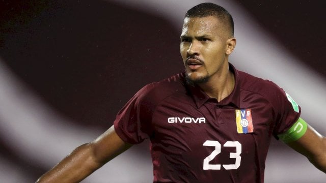 Salomon Rondon avec le Venezuela 