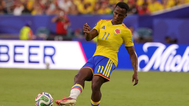 Jhon Arias avec la Colombie