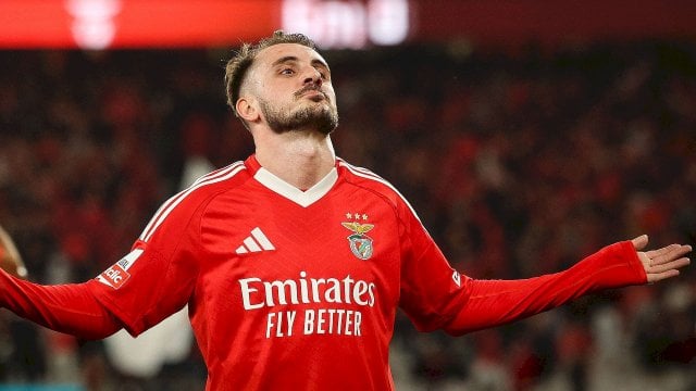 Kerem Aktürkoglu avec Benfica