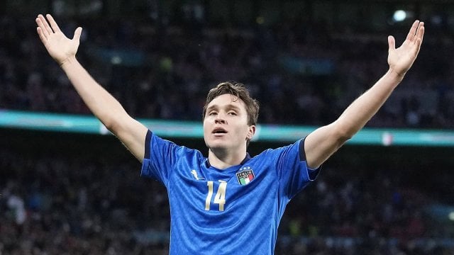 Federico Chiesa sous les couleurs de l'Italie