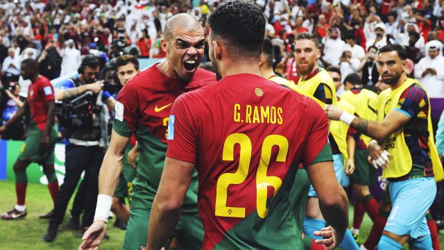 FIFA WORLD CUP - PEPE & GONCALO RAMOS - PORTUGAL vs SWISS