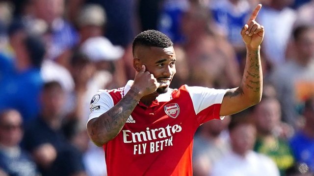 Gabriel Jesus, buteur avec Arsenal contre Leicester pour sa première à l'Emirates