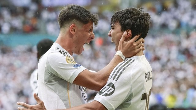 Arda Güler et Gonzalo Garcia