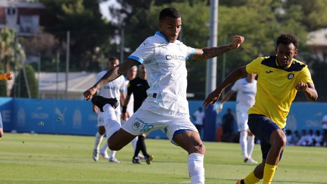 Mason Greenwood en action avec l'OM