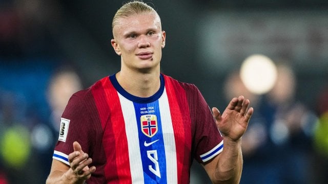 Erling Braut Haaland avec la Norvège