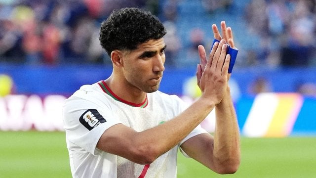 Achraf Hakimi avec le Maroc