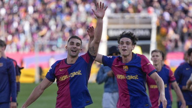 Ferran Torres et Hector Fort