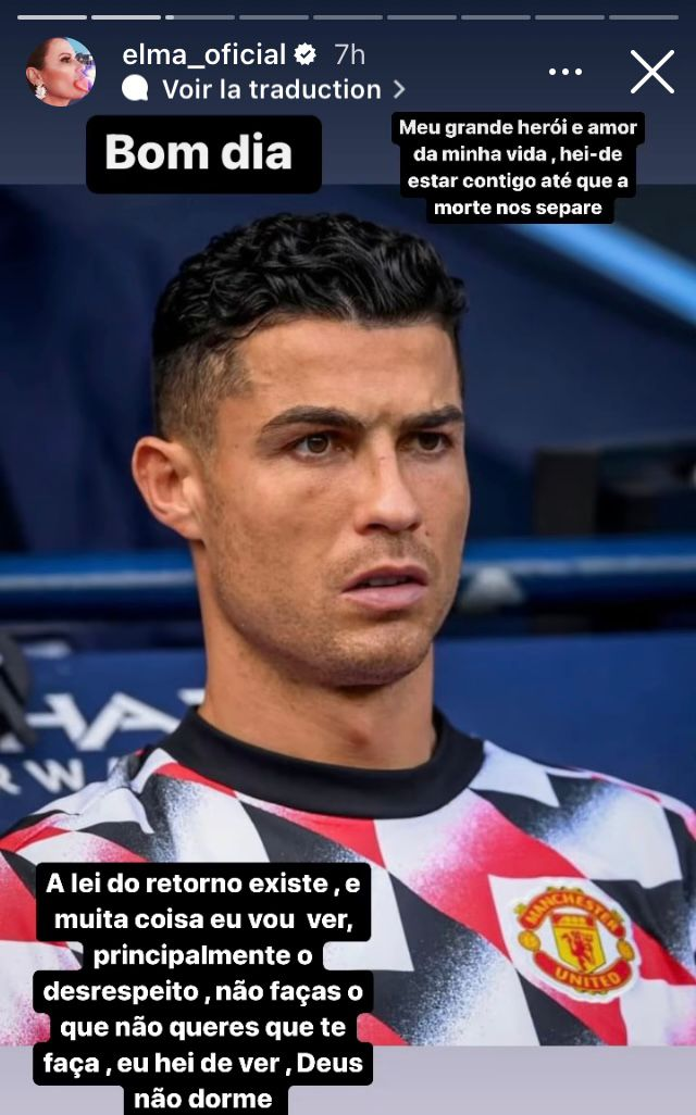 La sœur de Cristiano Ronaldo défend son frère